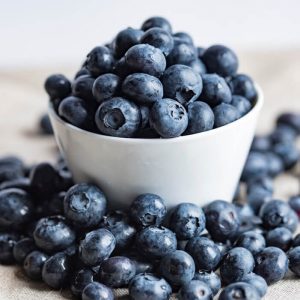 blueberries in a bowl