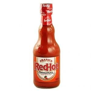 image of single bottle of Frank's Red Hot Sauce